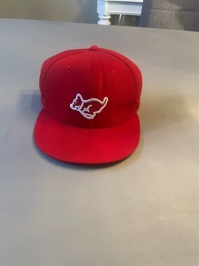 Ice Cream x Era Fitted Cap Hat 7 5/8 Dog Red Billionaire Boys Club